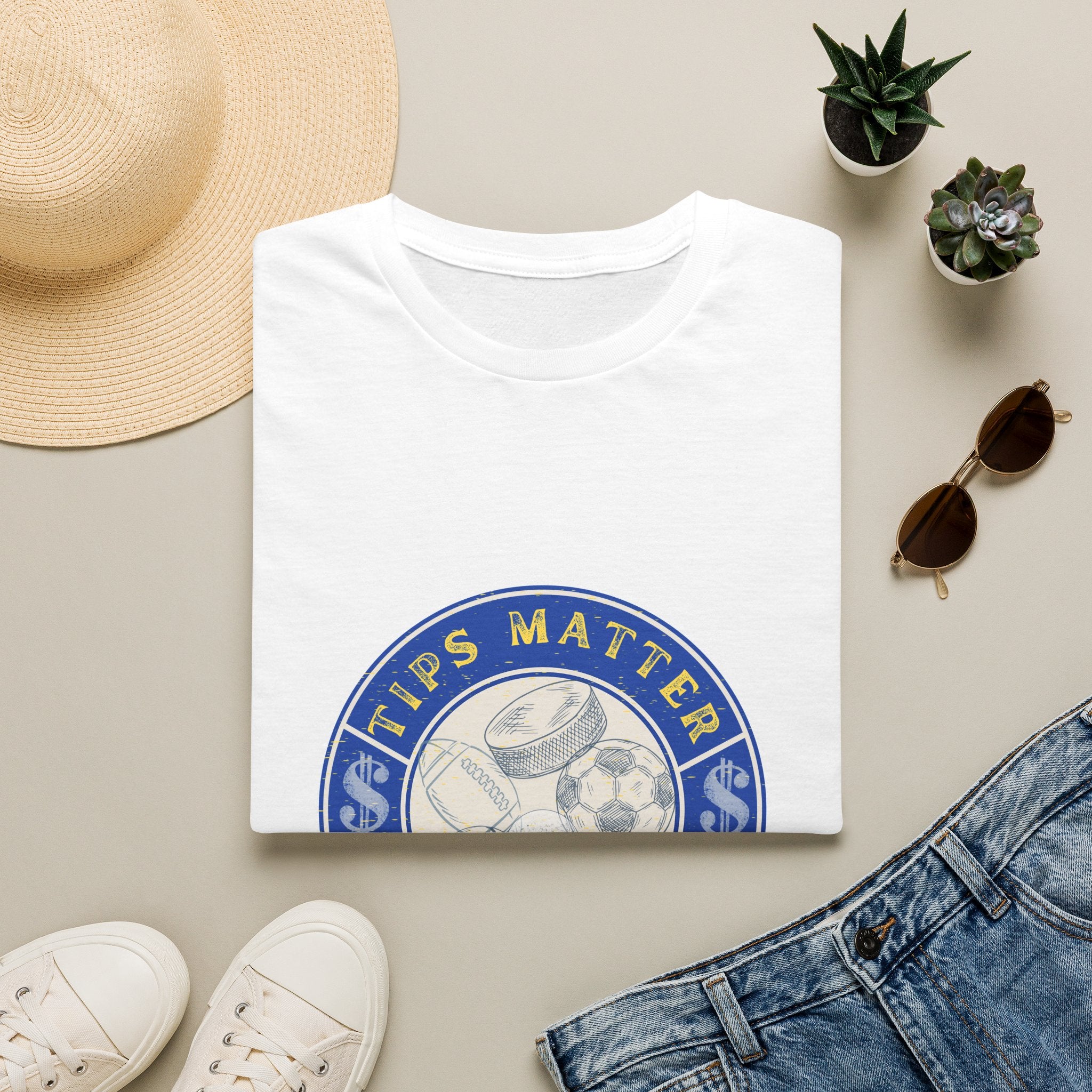 Tips Matter T-Shirt — Podcast Logo Tee